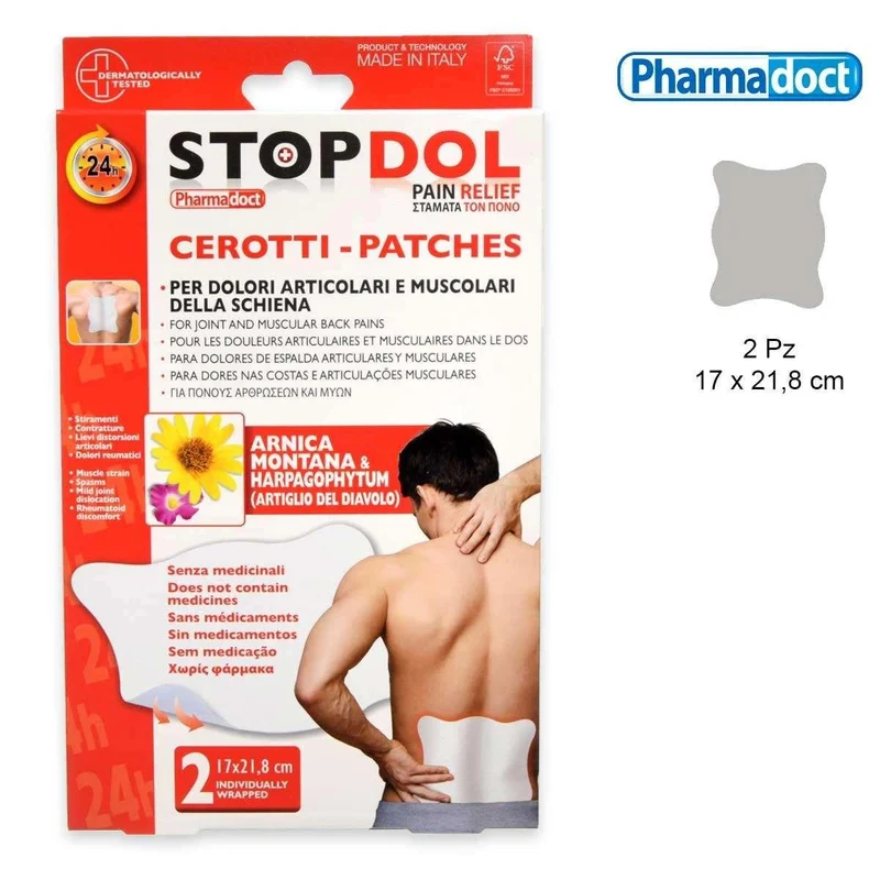 Pharmadoct Stopdol 2 ml — Cerotti Articolari e Muscolari