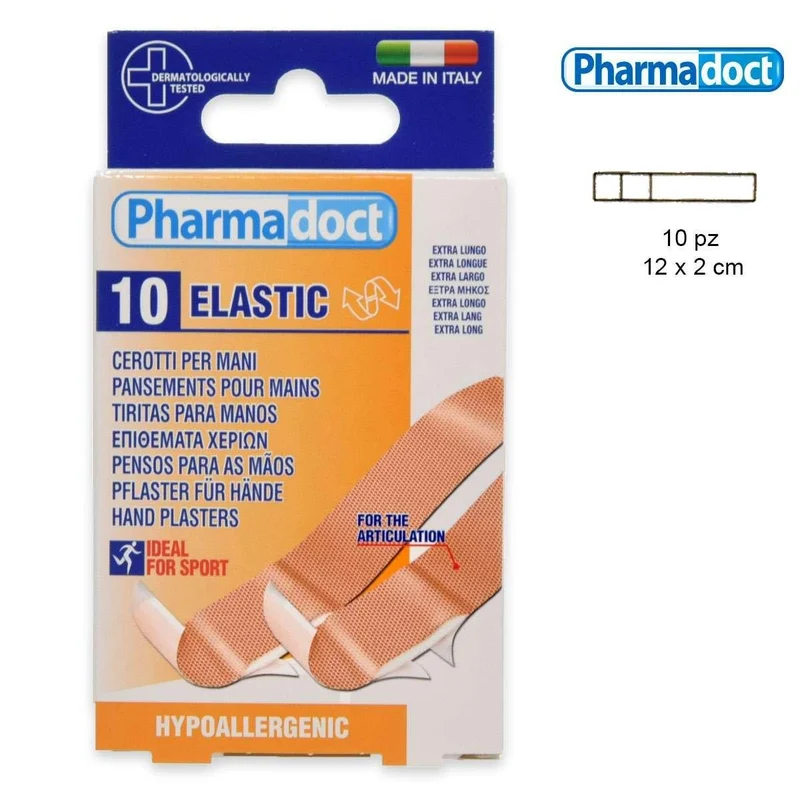 Pharmadoct Cerotti dito cotone elastico extension 10 pezzi — Cerotto