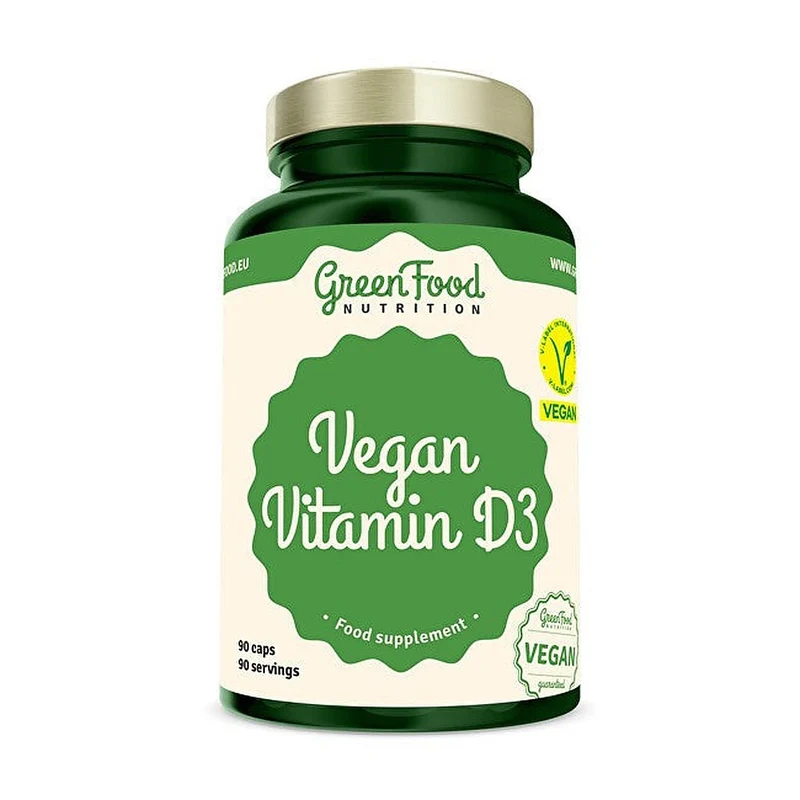Greenfood Nutrition Vegan Vitamin D3 90 capsule — Integratore