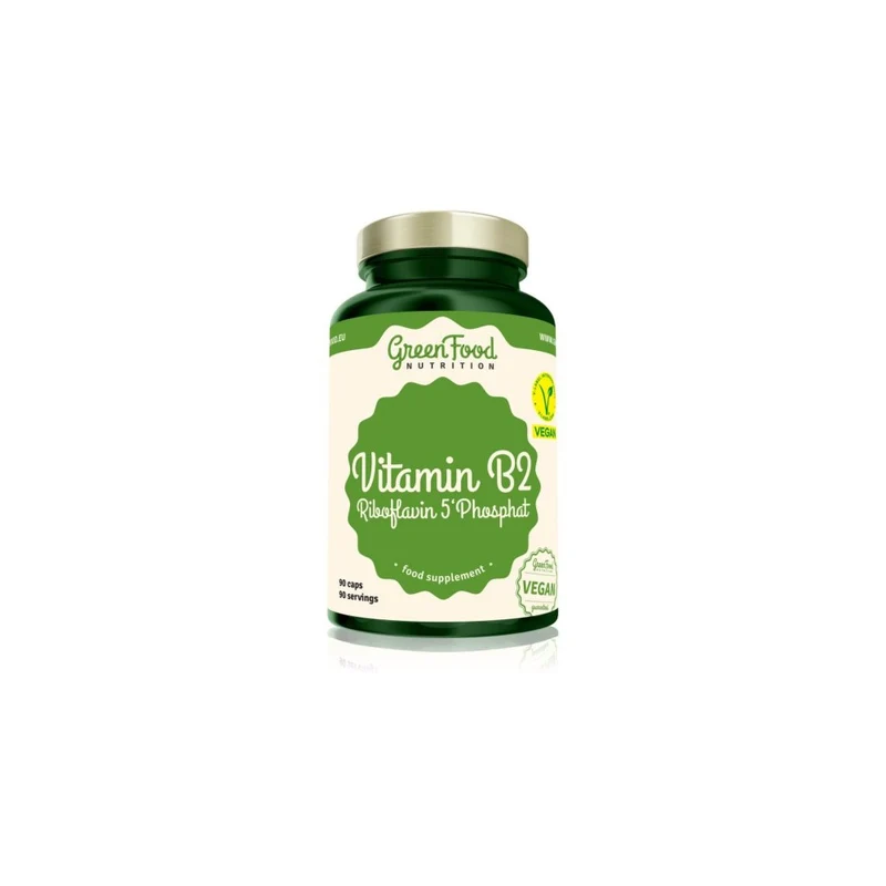 Greenfood nutrition Vitamin B2 Riboflavin 5'Phosphat 90 capsule — Integratore