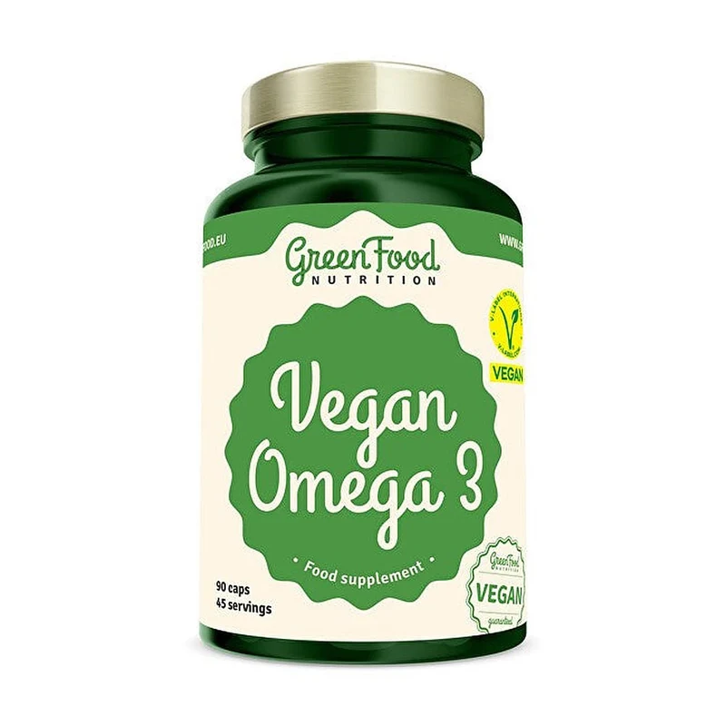 Greenfood nutrition Vegan Omega 3 90 capsule — Integratore