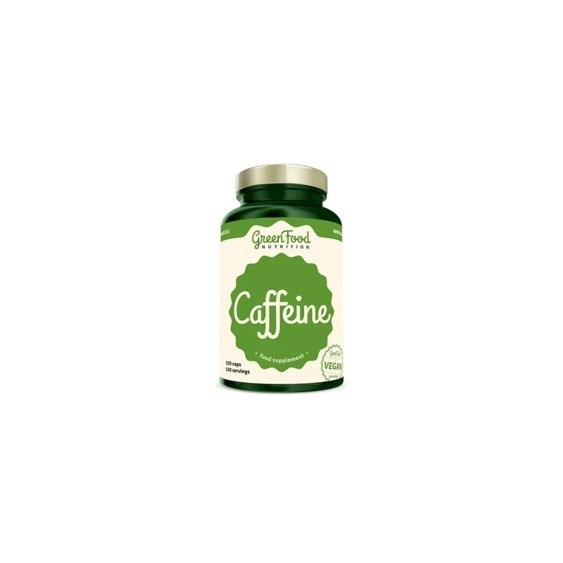 GreenFood Nutrition Caffeine Capsule con caffeina 120 capsule — Integratore