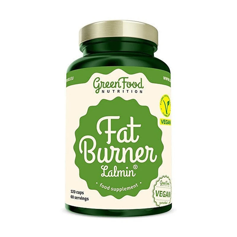 GreenFood Nutrition Fat Burner Lalmin Brucia grassi 120 capsule — Integratore