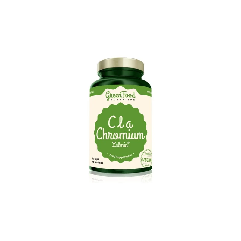 GreenFood Nutrition CLA + Chromium Lalmin Capsule per sportivi 90 capsule — Integratore