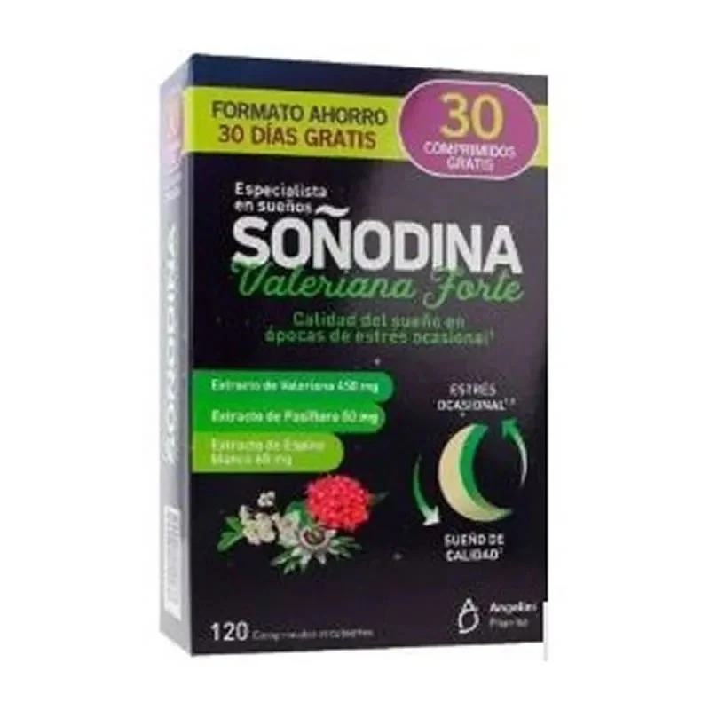 Angelini Soñodina Valeriana Forte 120 Compresse — Integratore