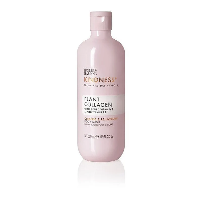 Baylis & Harding Kindness+ Plant Collagen Coconut Milk & Rose Water 500 ml — Gel Doccia