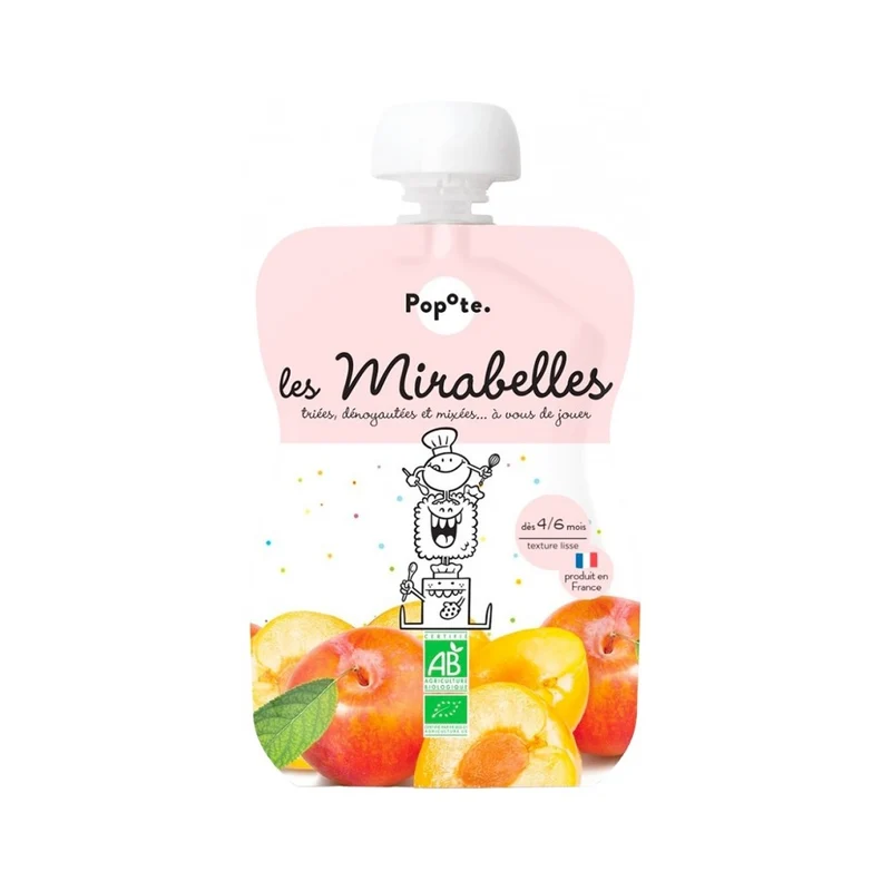 Popote Albicocche 4/6 Mesi 120 g — Omogeneizzato