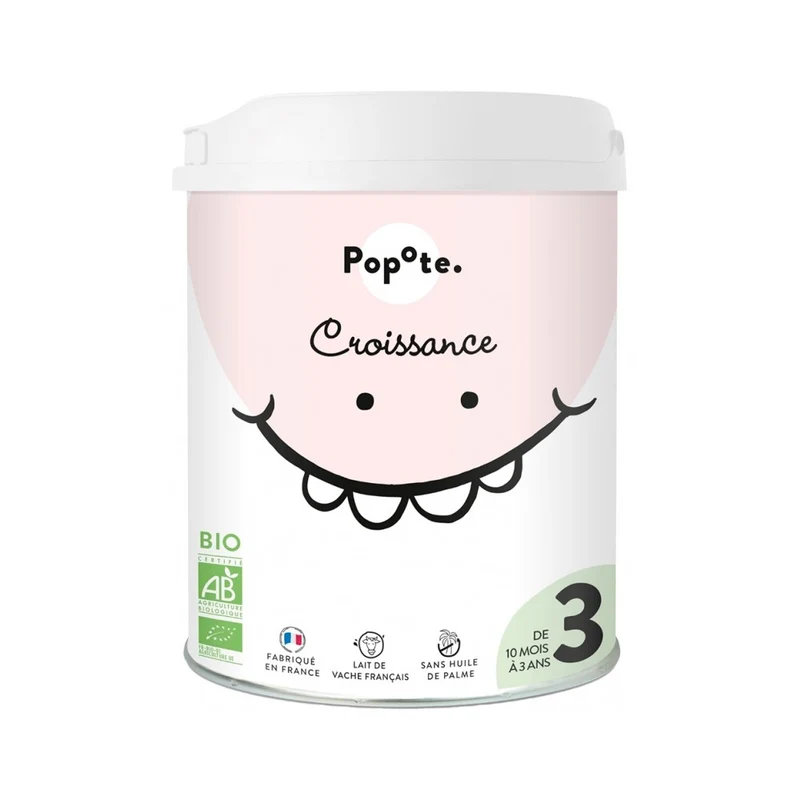 Popote Il Latte 3ª Età Crescita Bio 800 g — Latte in Polvere