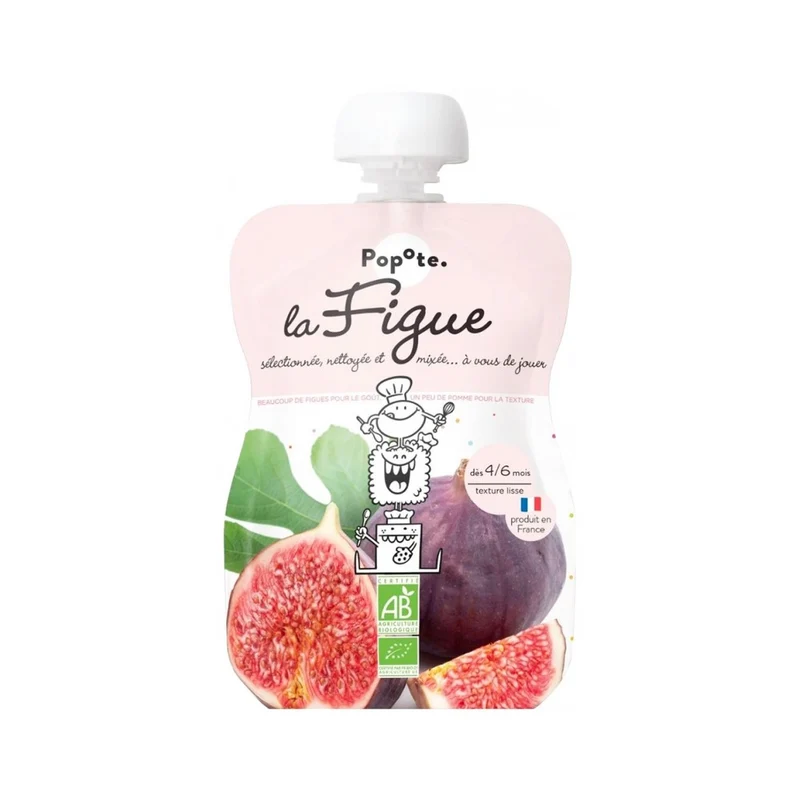 Popote Il Fico BIO 4/6 Mesi 120 g — Omogeneizzato