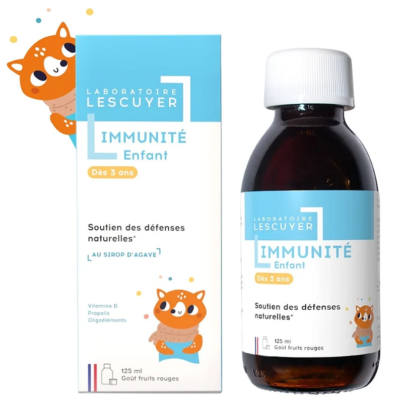 Laboratoire Lescuyer Immunità Bambino Frutta Rossa 125 ml — Sciroppo