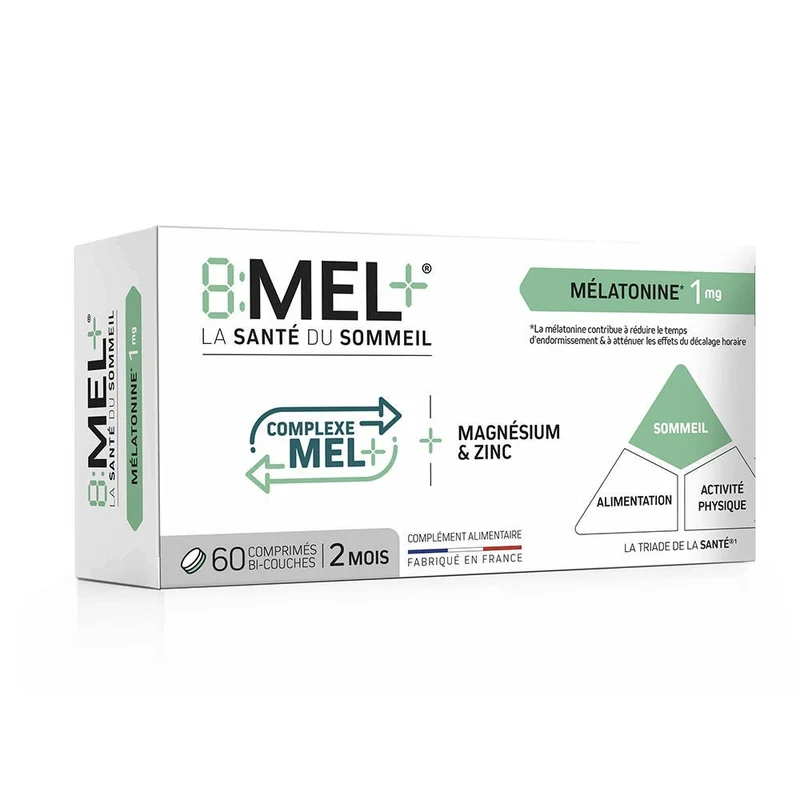 8:MEL+ Melatonina 1 mg 60 compresse — Integratore