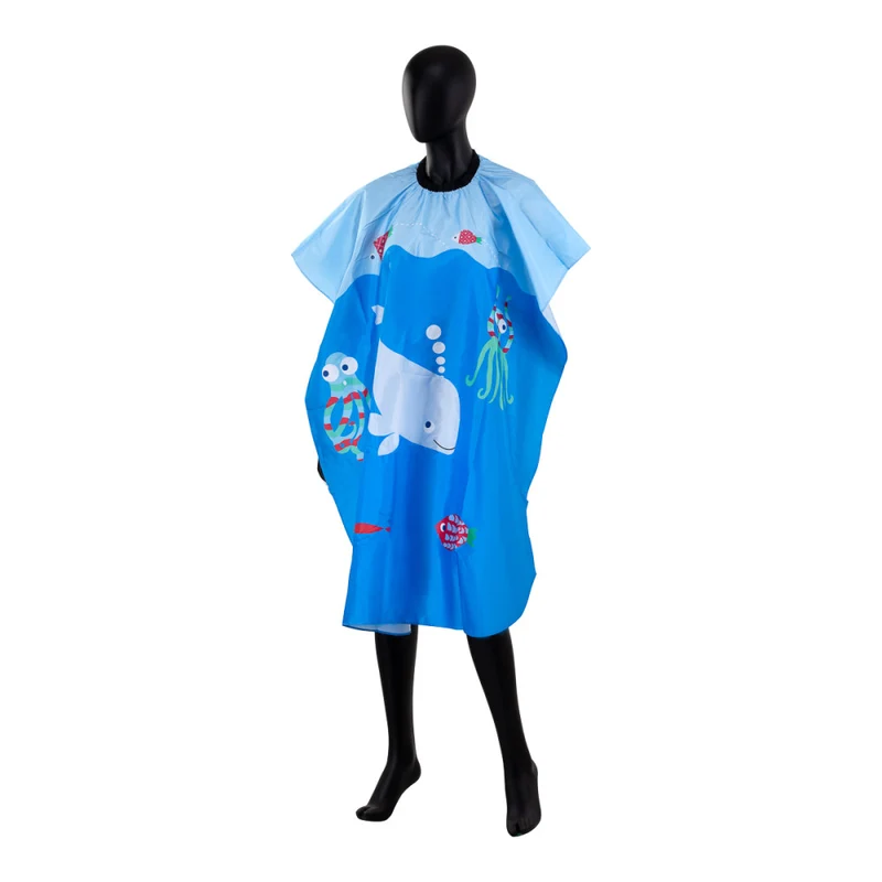Activeshop Mantella Da Parrucchiere Per Bambini Cj-06 — Mantella parrucchiere bambini