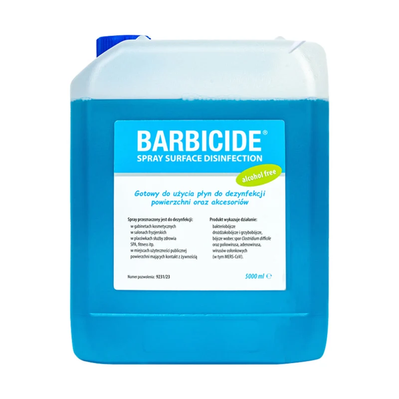 Barbicide Disinfettante Per Superfici Inodore 5 Litri Ricarica — Disinfettante