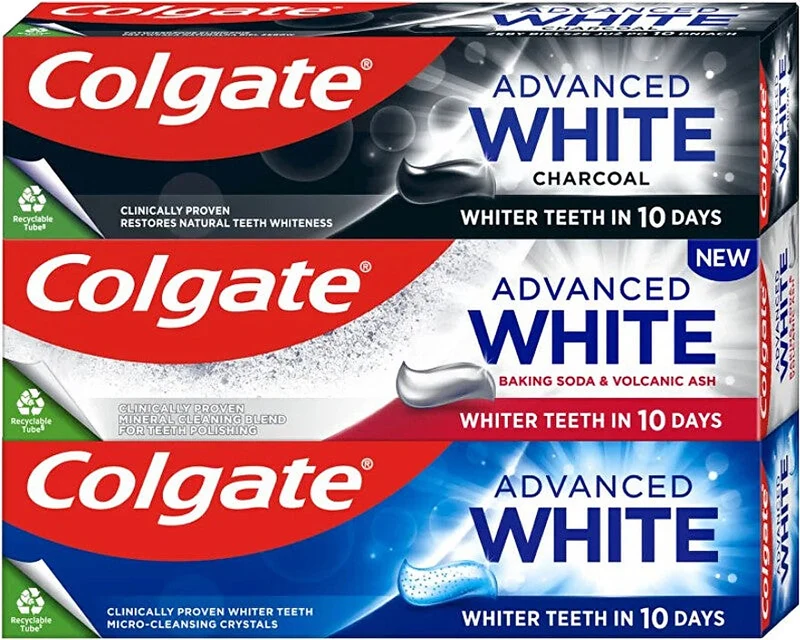 Colgate Advanced Mix Trio Sbiancante 3 x 75 ml — Dentifricio