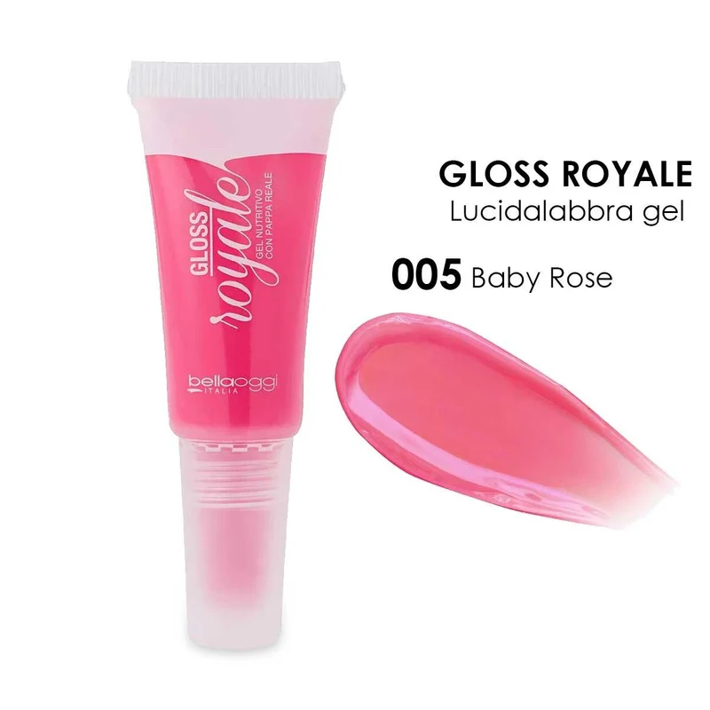 Bella Oggi gloss royale lucidalabbra gel pappa reale Baby Rose 005 — Gloss labbra