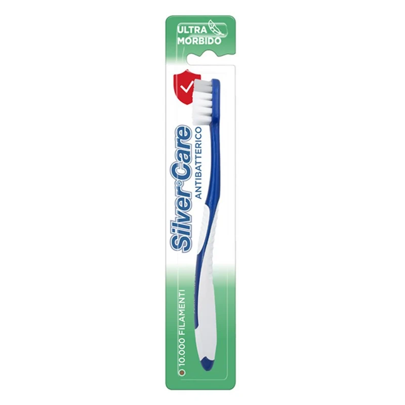 Silver Care Spazzolino Super Morbido Antibatterico — Spazzolino da denti