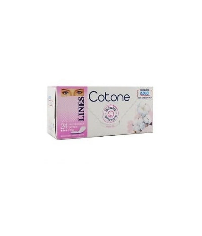 Lines Cotone Proteggi Slip 24 pezzi — Proteggislip