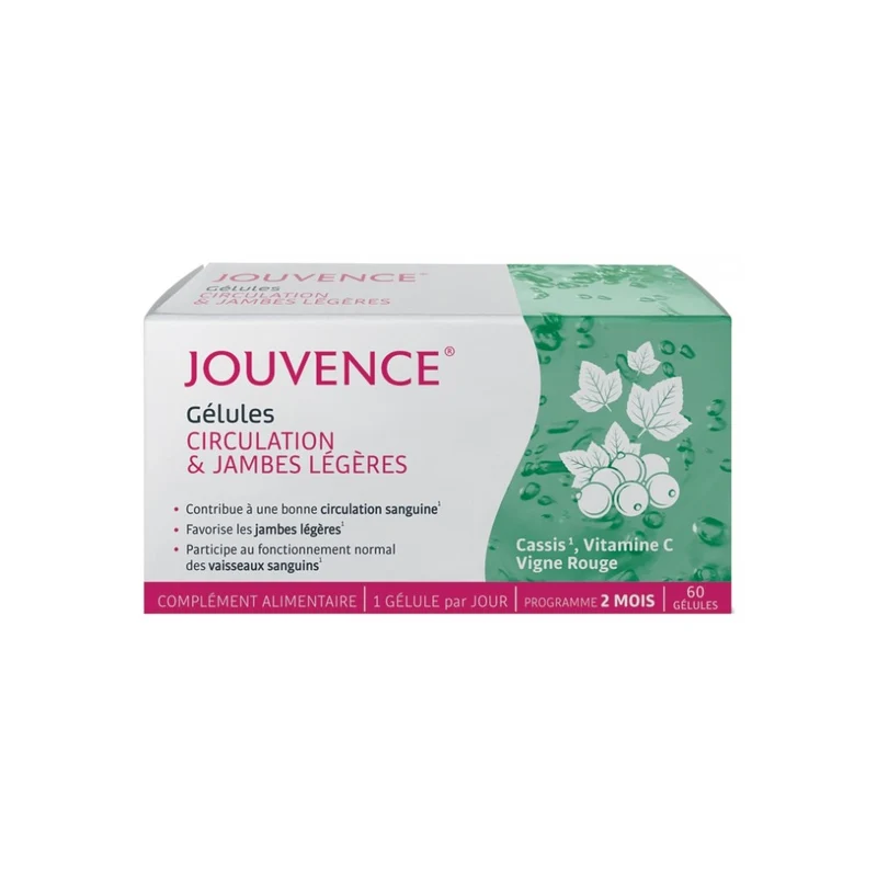 Jouvence de l'abbé soury Circolazione & Gambe Leggere 60 capsule — Integratore