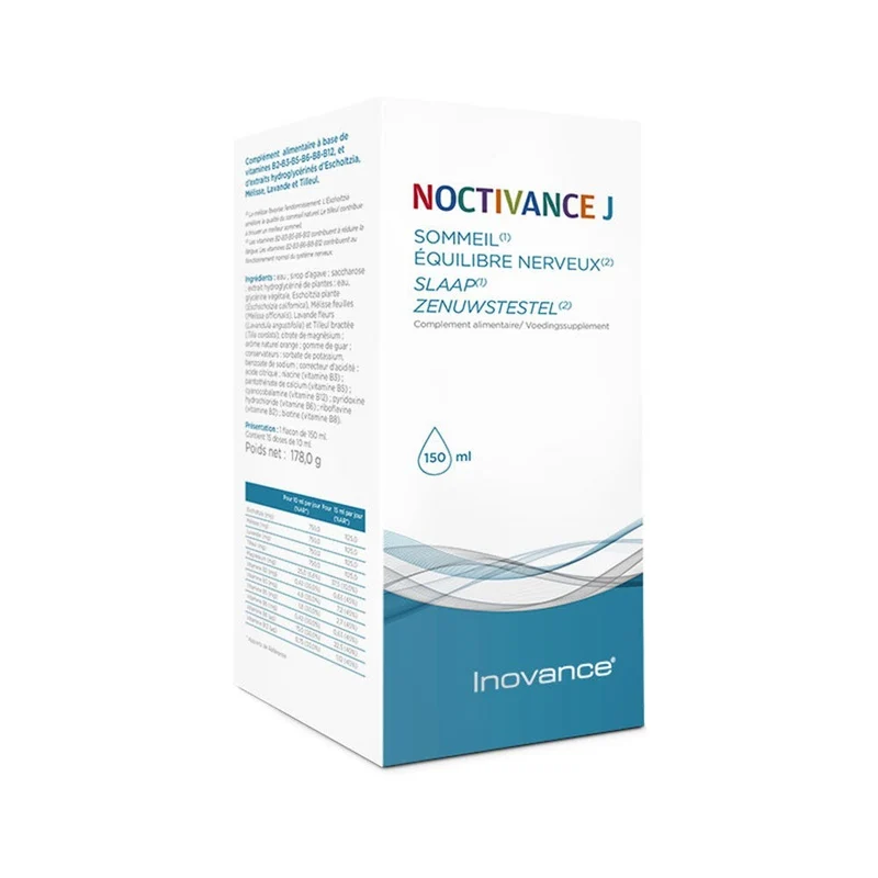 Inovance Noctivance J Addormentarsi Facilità & Sonno di Qualità Arancione 150ml — Integratore