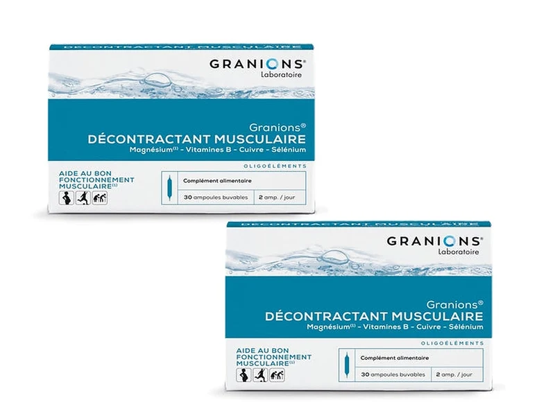 Granions Decontratturante muscolare 2x30 fiale — Integratore