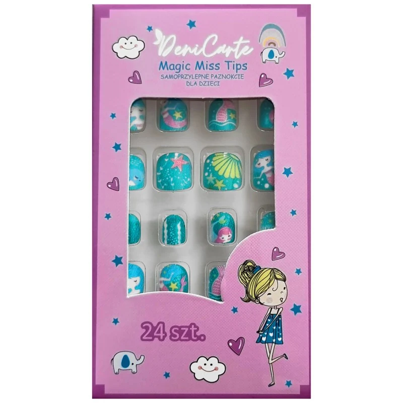 Deni carte Tipsy per bambini Sirena — Accessorio capelli per bambini