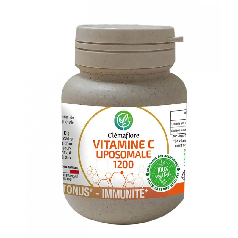 Adp Laboratoire Clémaflore Vitamina C liposomiale 1200 60 capsule — Integratore alimentare