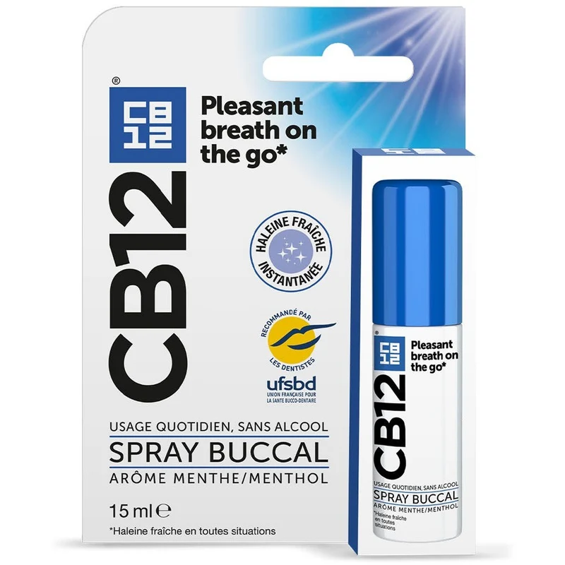 Cb12 Spray Alito Fresco Menta 15ml — Spray igiene orale