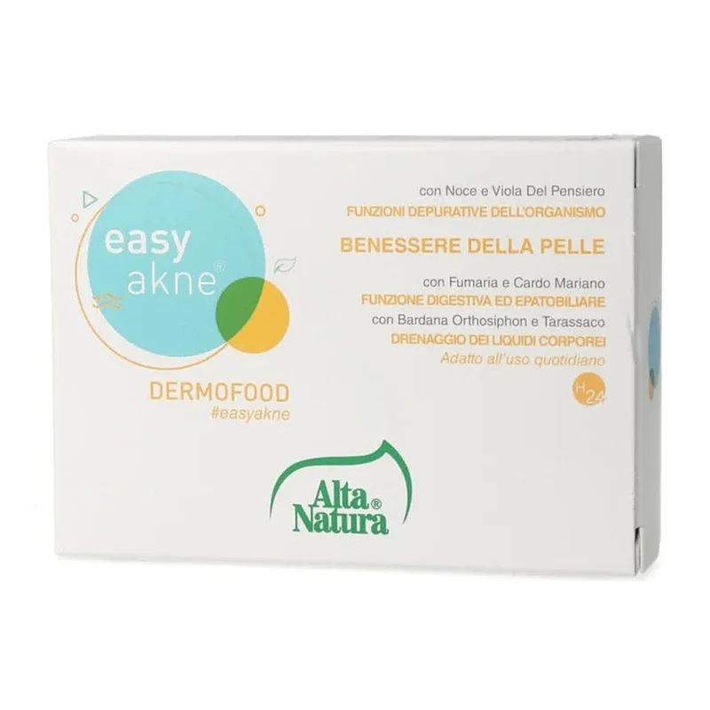 Alta Natura Dermofood Easy Akne 60 Compresse — Integratore