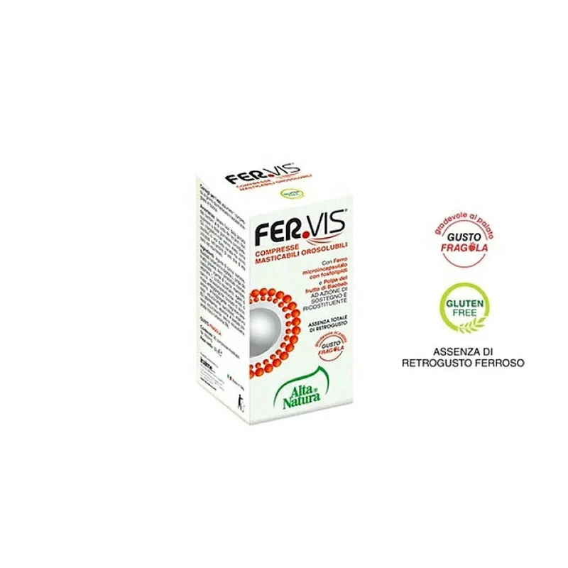 Alta Natura Inalme Fervis 20 Compresse Masticabili Orosolubili — Integratore alimentare