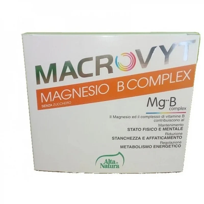 Alta Natura Macrovyt Magnesio B Complex 18 Bustine — Integratore
