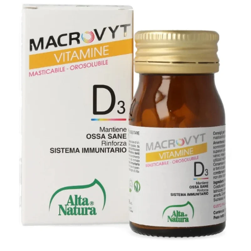 Alta Natura Macrovyt D3 60 Compresse — Integratore