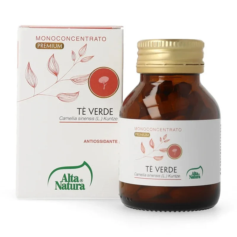 Alta Natura Terranata Tè Verde 60 Compresse — Integratore alimentare