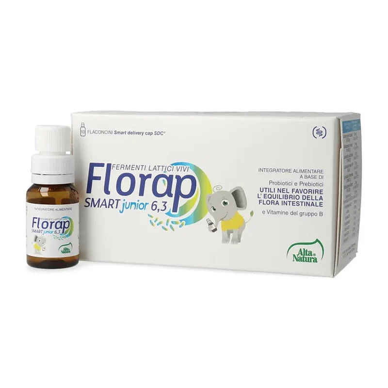 Alta Natura Florap Smart Junior 10 Flaconcini — Integratore alimentare