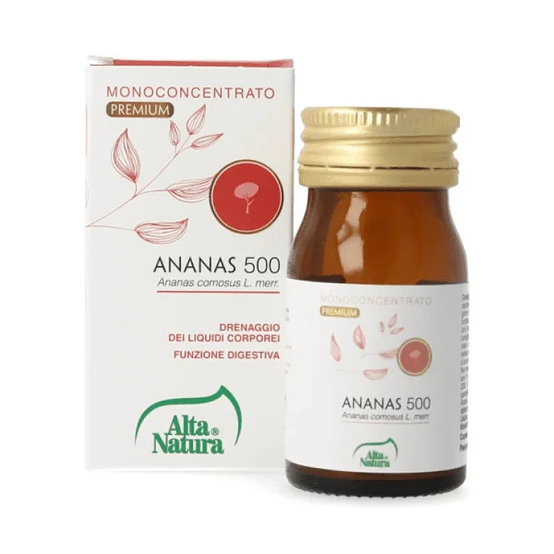 Alta Natura Terranata Ananas 500 40 Compresse — Integratore alimentare