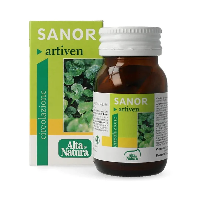 Alta Natura Sanor Artiven 50 Opercoli 500mg — Integratore