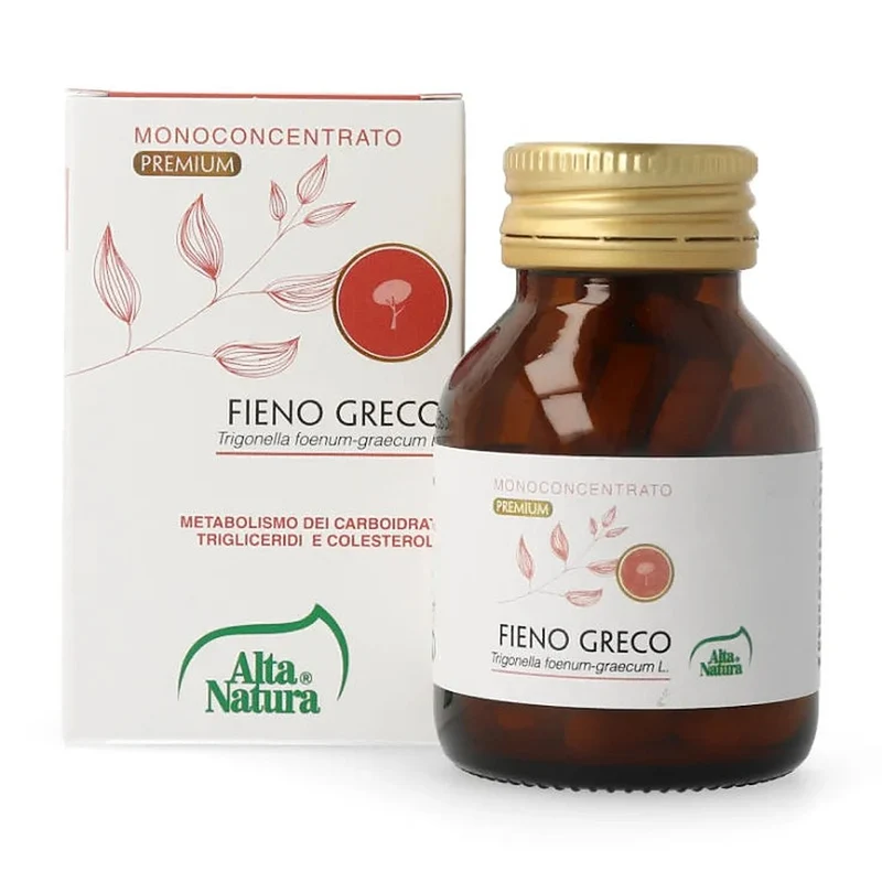 Alta Natura Fieno Greco Monoconcentrato Premium 60 Compresse — Integratore alimentare
