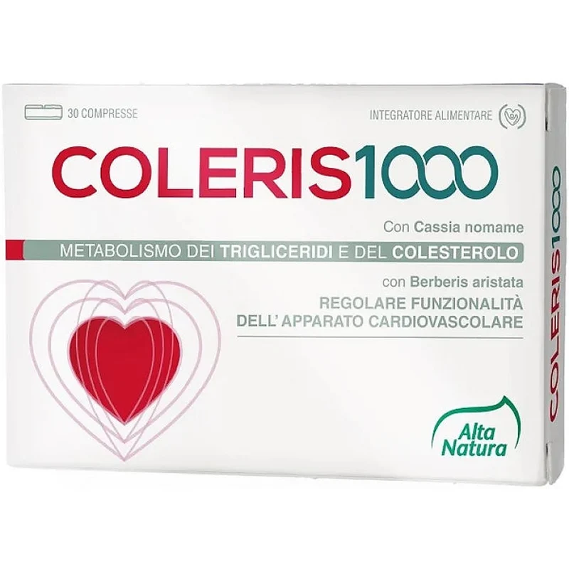 Alta Natura Coleris 1000 30 Compresse — Integratore alimentare