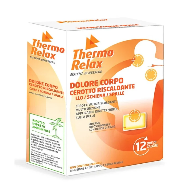 Alsipharma Cerotto Riscaldante Dolore Corpo Thermo Relax 1 Pezzo — Cerotto riscaldante