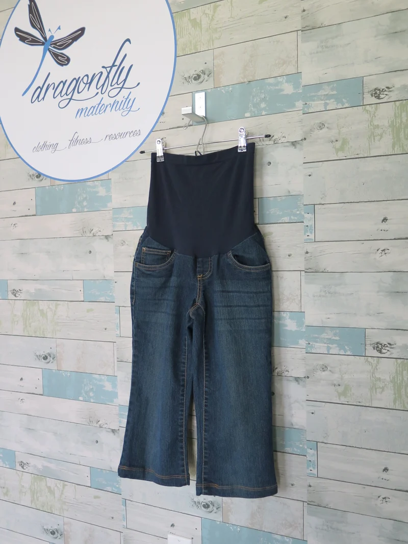 Motherhood Maternity denim capris