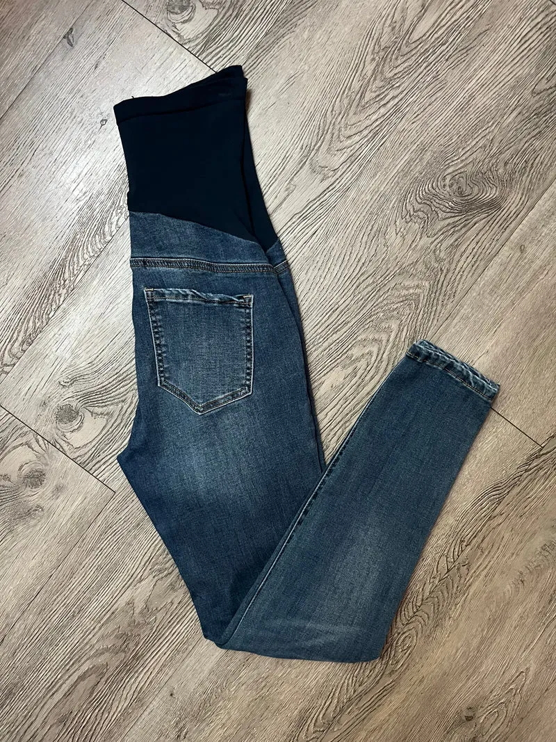Led Luxe Essentials Denim maternity bottom