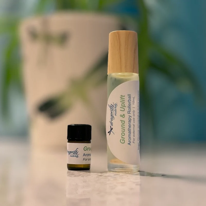 Dragonfly 'Ground + Uplift' aromatherapy rollerball