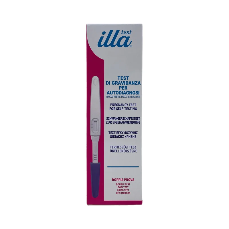 Illa Test Gravidanza Doppia Prova Autodiagnosi 2 Test