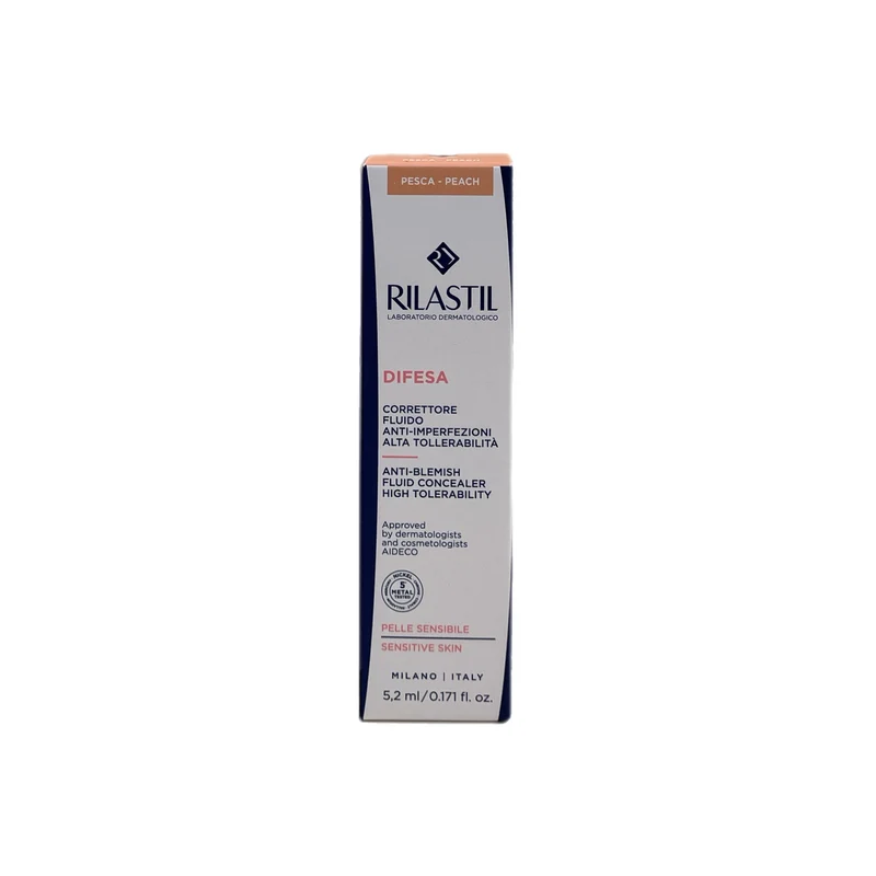Rilastil Difesa Correttore Fluido Anti Imperfezioni Pesca Modulabile Iperpigmentazioni Localizzate 5,2 ml