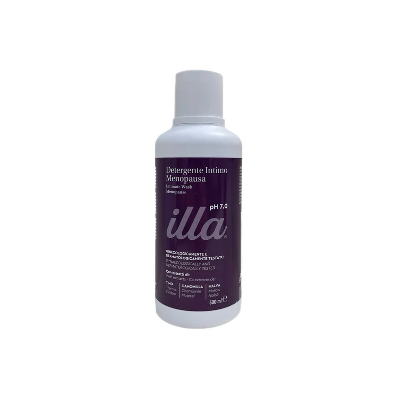 Illa Intimo Detergente Menopausa Intimo Ph 7 Neutro Quotidiano Delicato Lenitivo 500 ml