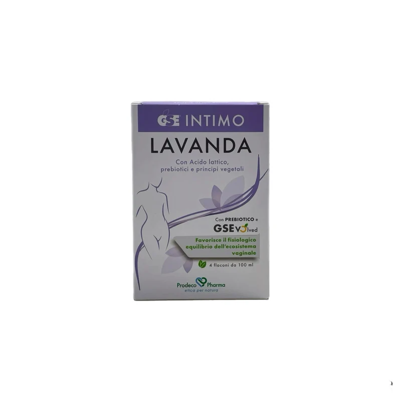 Prodeco Pharma GSE Intimo Lavanda Vaginale Favorisce Rimozione Equilibrio Fisiologico Ecosistema Vegano 400 ml