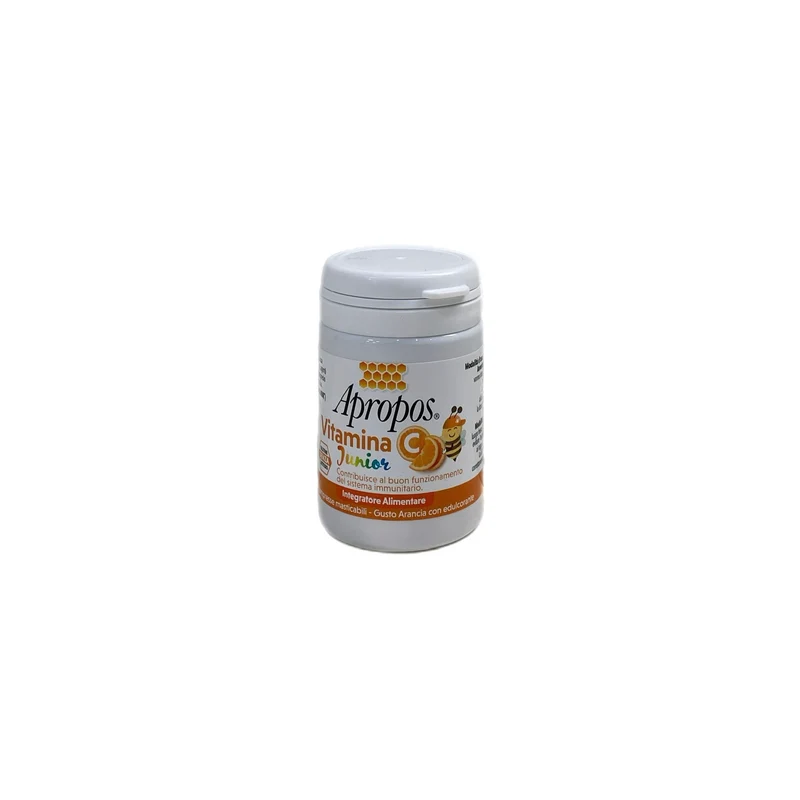 Apropos Integratore Vitamina C Junior Sistema Immunitario Arancia No Lattosio 30 Compresse