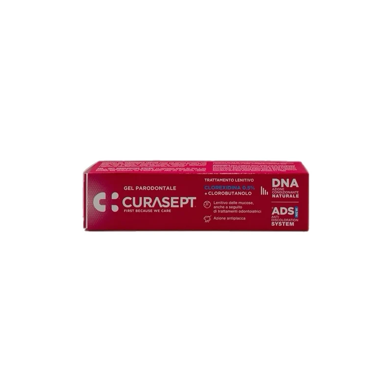 Curasept Gel Parodontale Clorexidina 0.5% CloroButanolo Mucose Azione Antiplacca Dna Ads 30 ml
