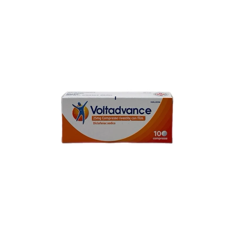 Voltaren Voltadvance Haleon Dicoflenac Antinfiammatorio Dolori Vari Tipi Articolazioni Schiena Muscoli Testa Denti Mestruali 10 compresse 2,5g