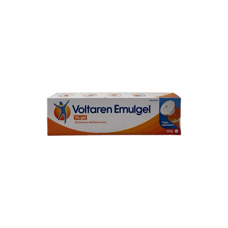 Voltaren Emulgel 1% Trattamento Locale Dolori Infiammazioni Traumi Articolazioni Muscoli Lesioni Tappo Applicatore 120 g