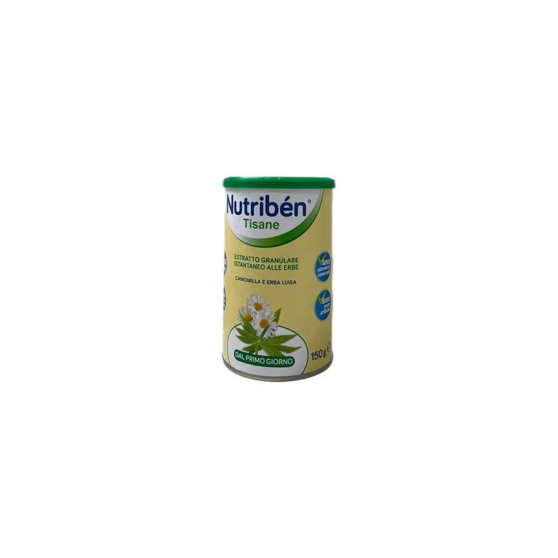Nutribén Tisana Camomilla Erba Luisa Estratto Granulare Istantaneo Erbe No Glutine 150g